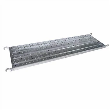 Planche en acier avec crochet